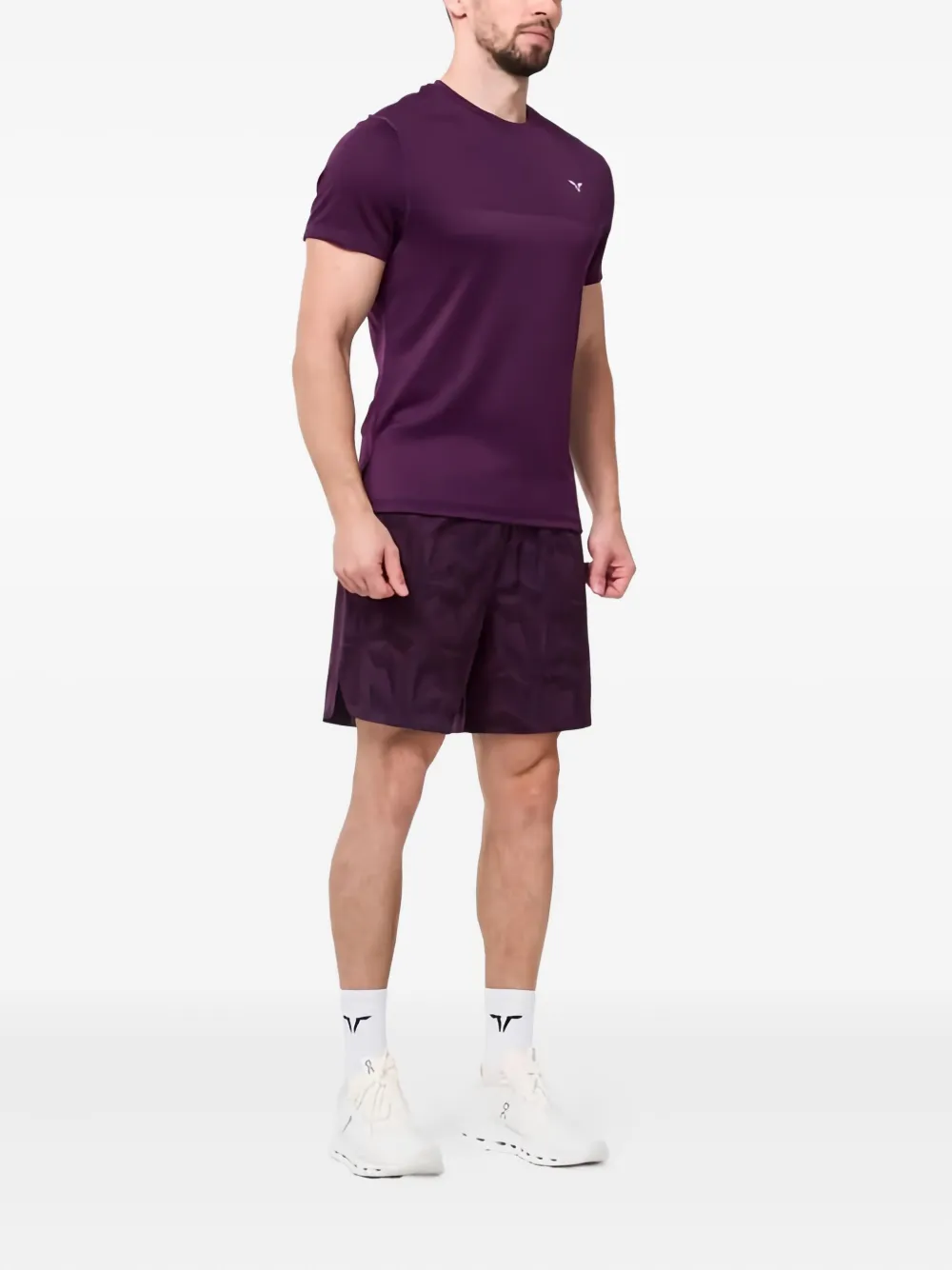 Squatwolf Contrast Performance T-shirt In Purple