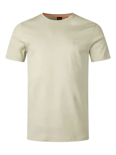 BOSS T-Shirt mit Logo-Patch