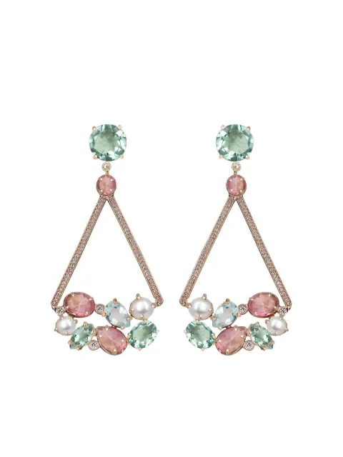 ATELIER MON boucles d'oreilles pendantes