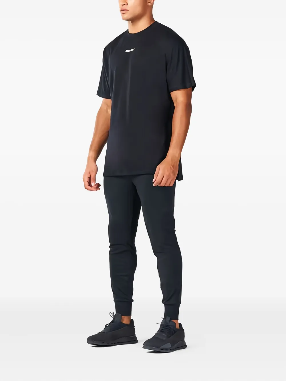 Squatwolf Pump Cover Logo Performance T-shirt In Black
