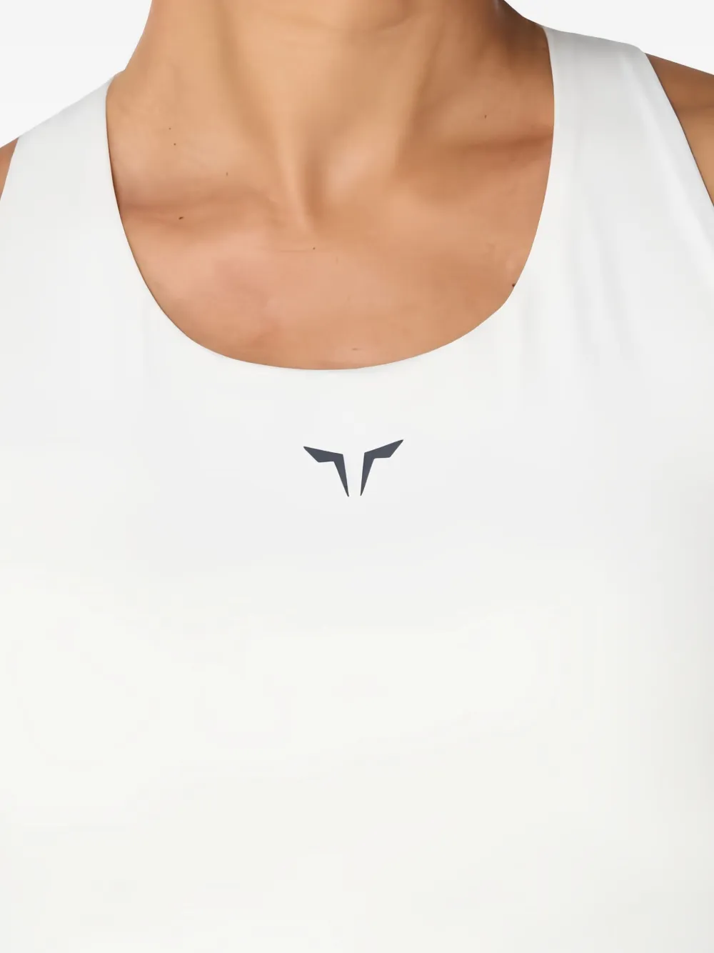 SQUATWOLF Racerback tanktop Wit