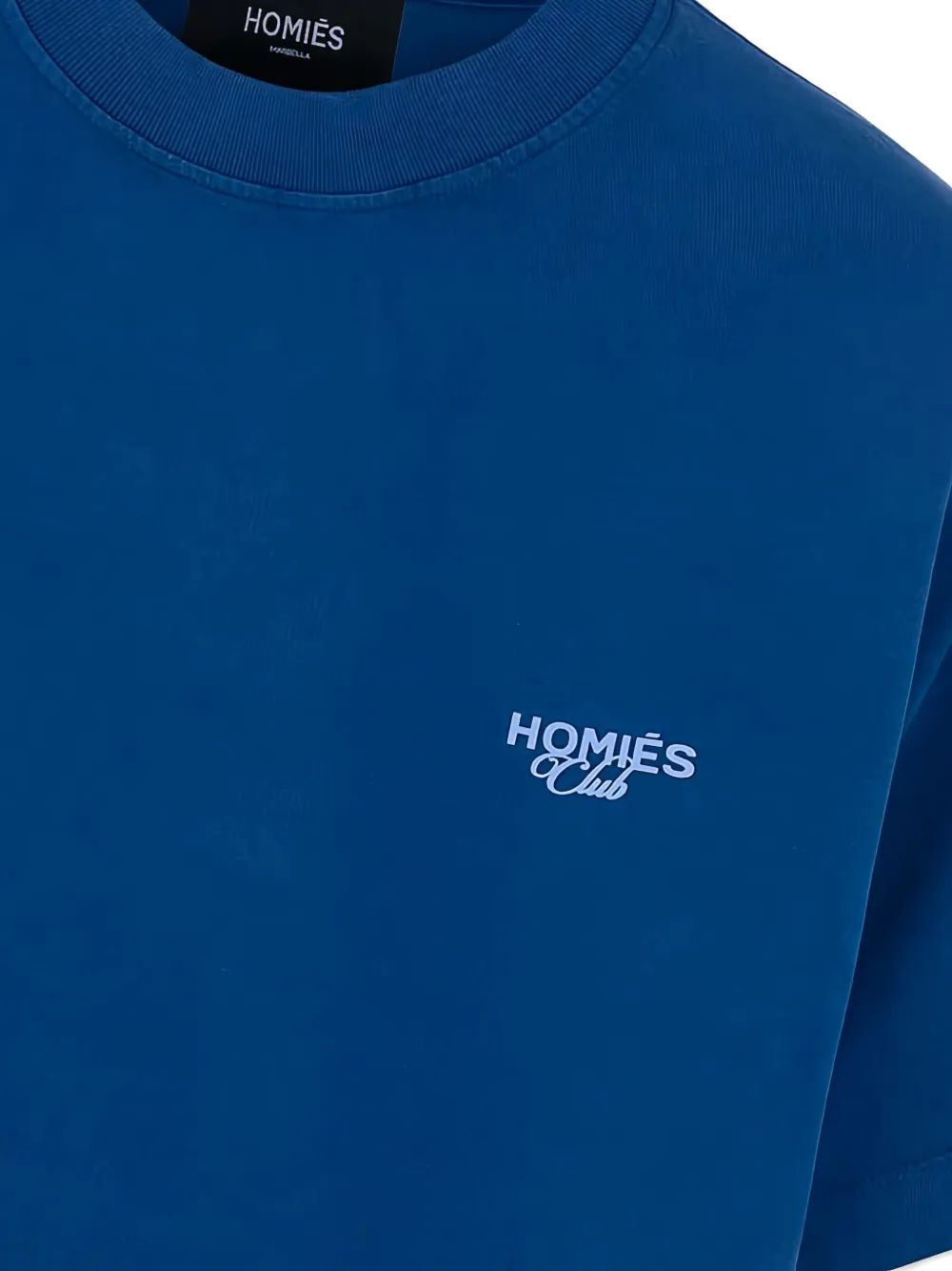 HOMIES MARBELLA Club T-shirt met ronde hals en logo Blauw