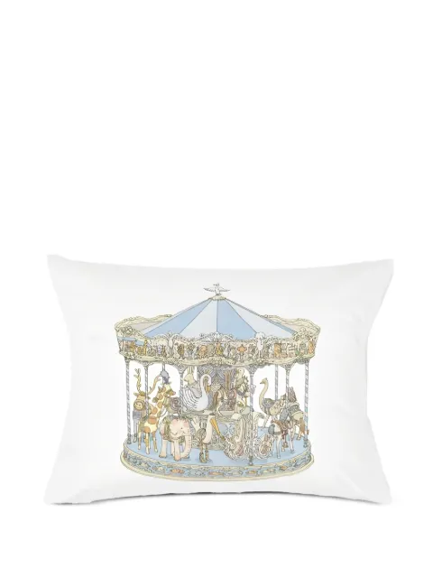 Atelier Choux carousel-print pillow cover