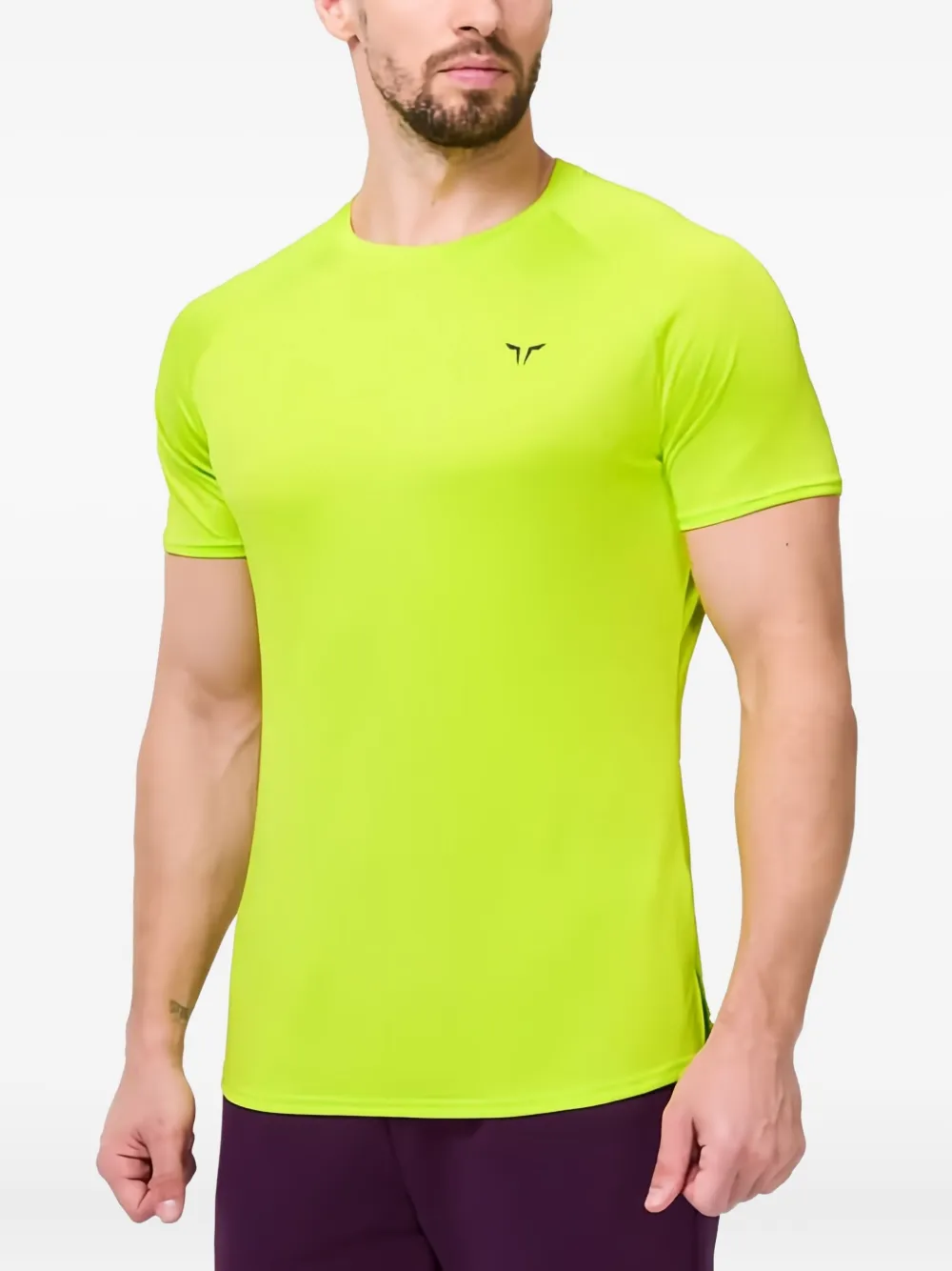 SQUATWOLF playera de malla con logo | amarillo | Image 1