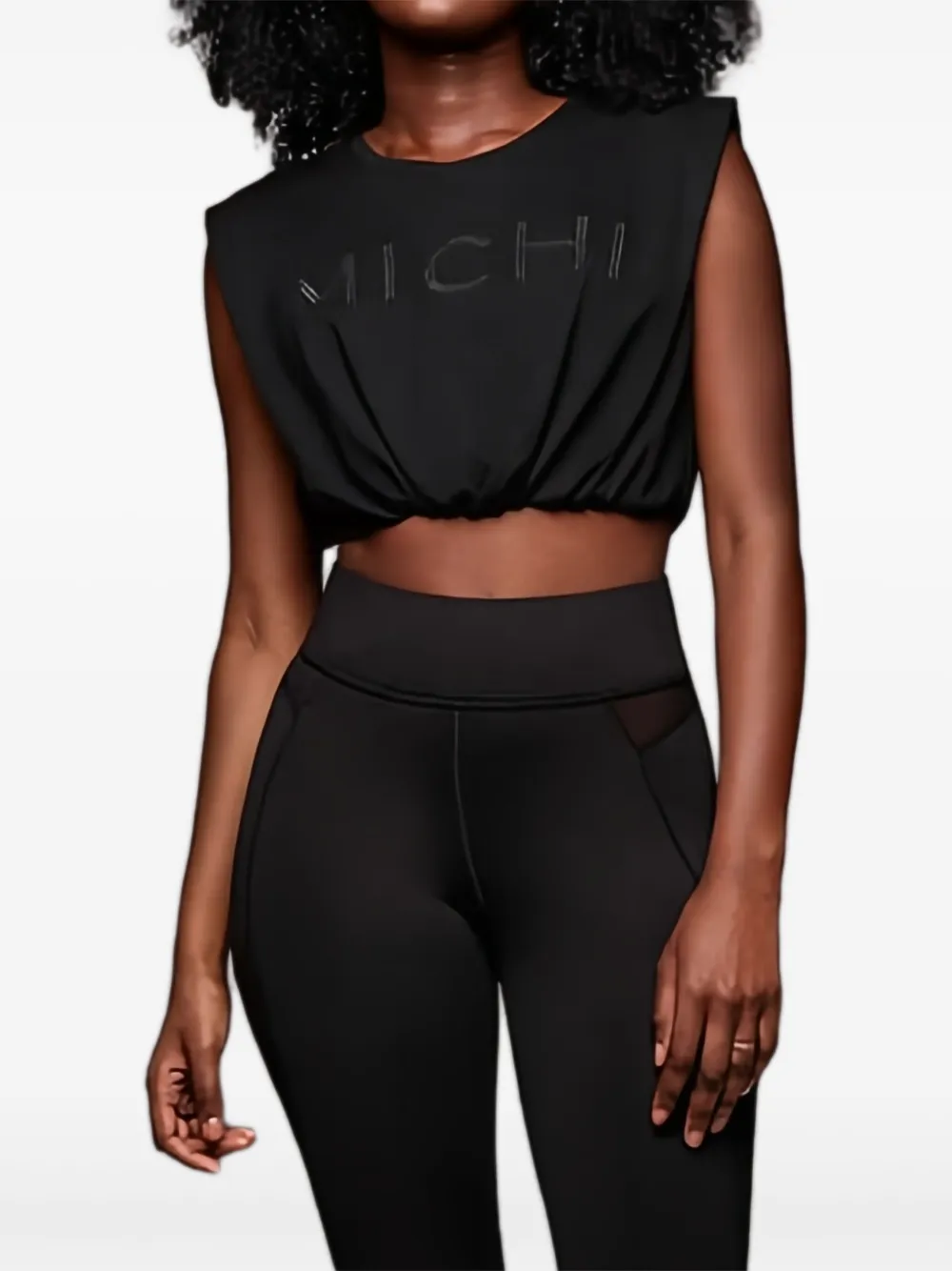 Michi Pacific トップ - ブラック Michi Pacific トップ - ブラック