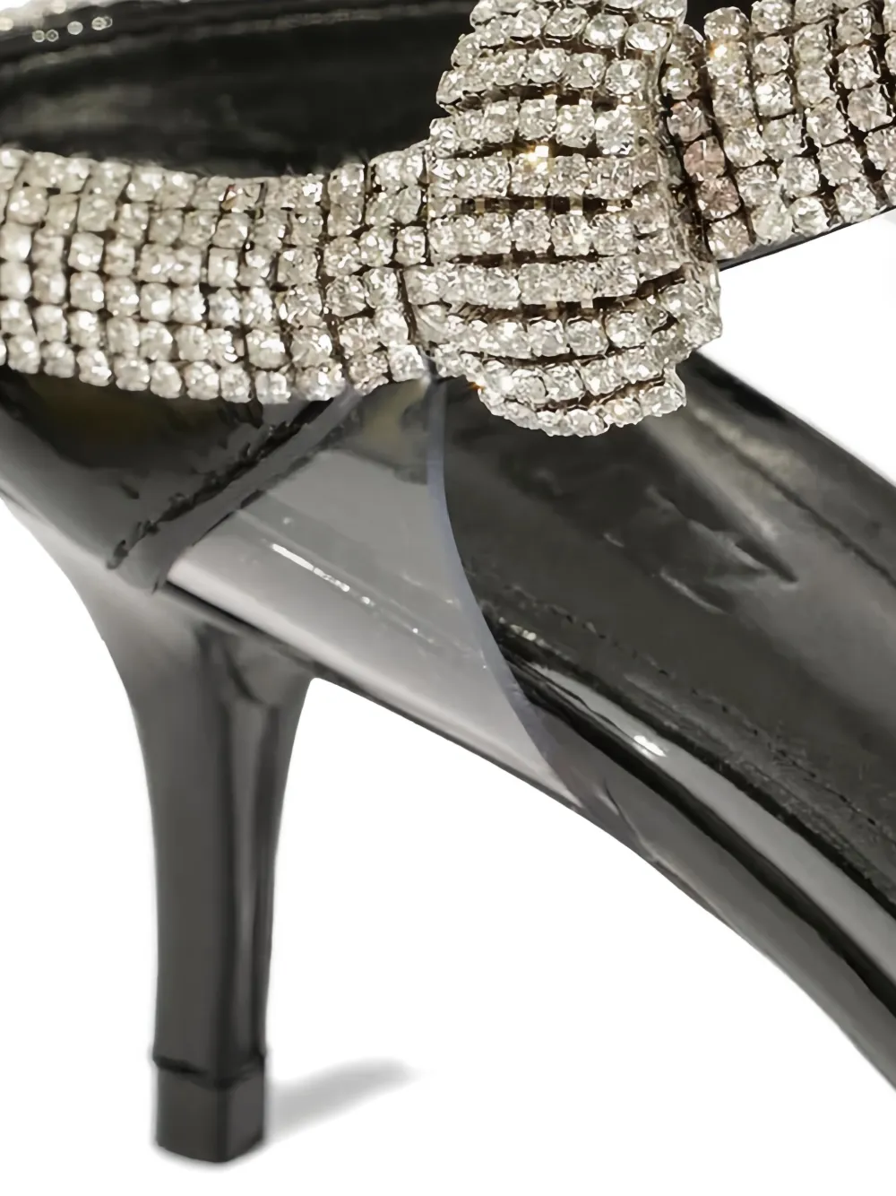 Schutz Sandalen met verfraaide hak Zwart