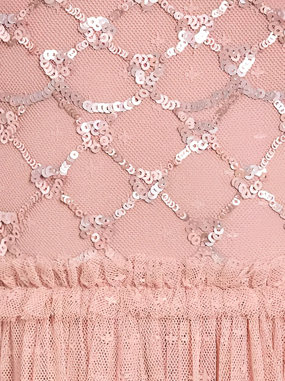 Needle & Thread Sequin-detail Maxi Dress In Pink