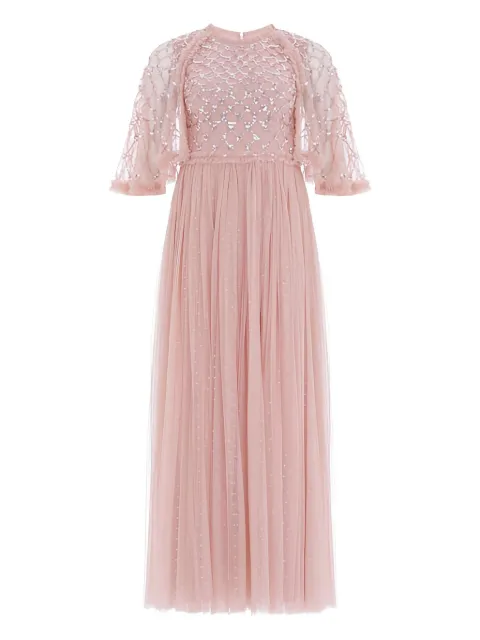 Needle & Thread sequin-detail maxi dress