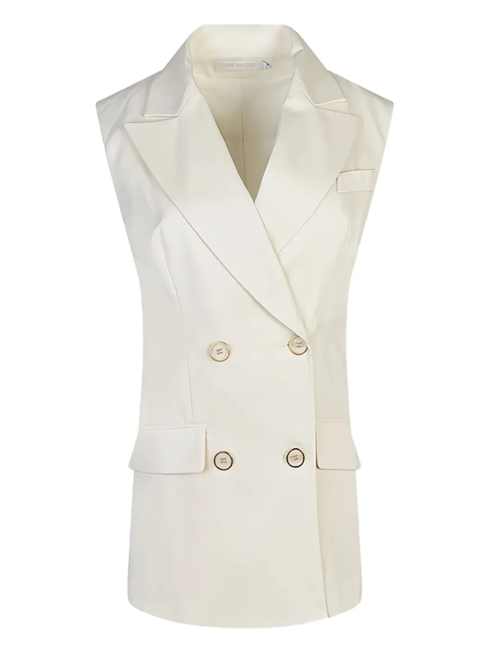 Anne Fontaine Gilet doppiopetto Orfevre - Bianco