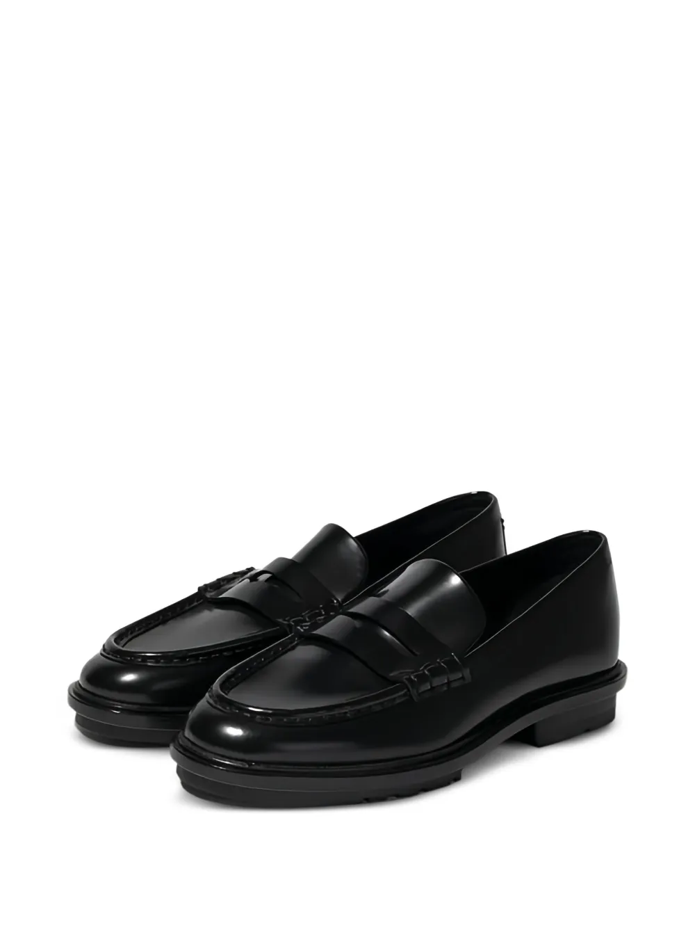 Simkhai Harper Stacked-sole Loafers In Black