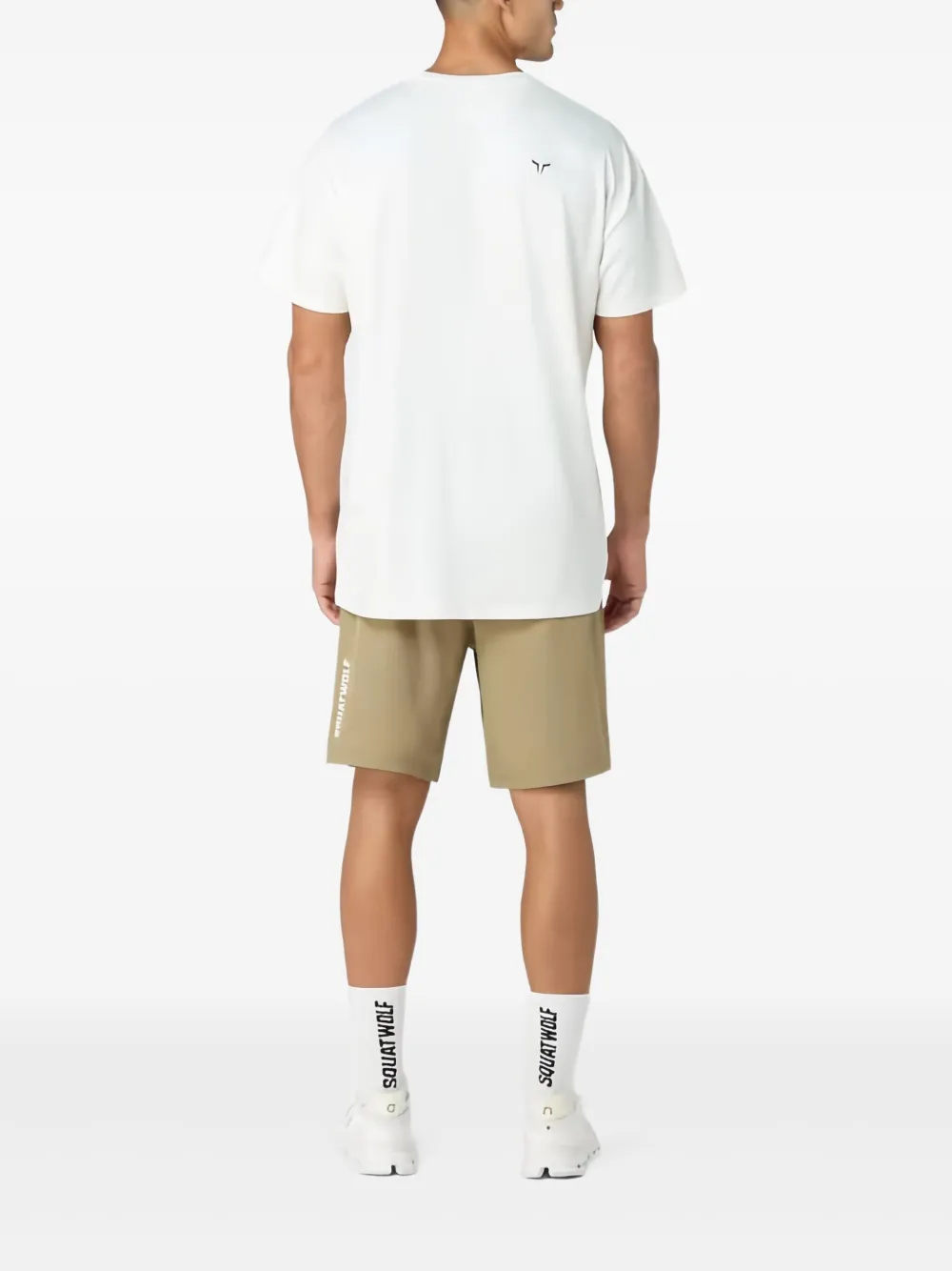 Squatwolf Logo Crew-neck T-shirt In White