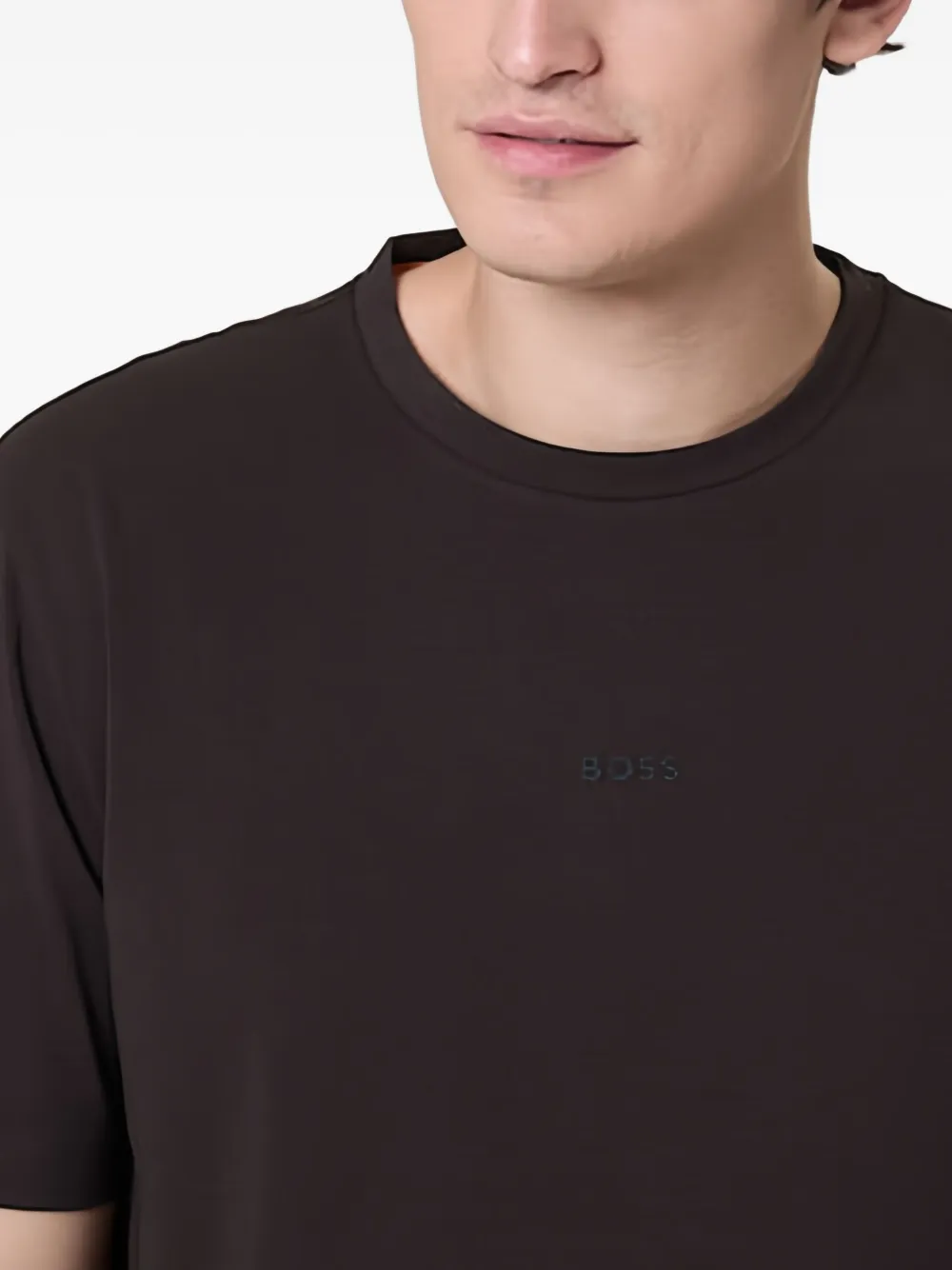 Hugo Boss Logo T-shirt In Black