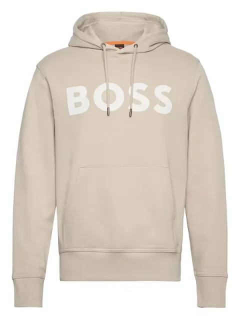BOSS hoodie con logo estampado
