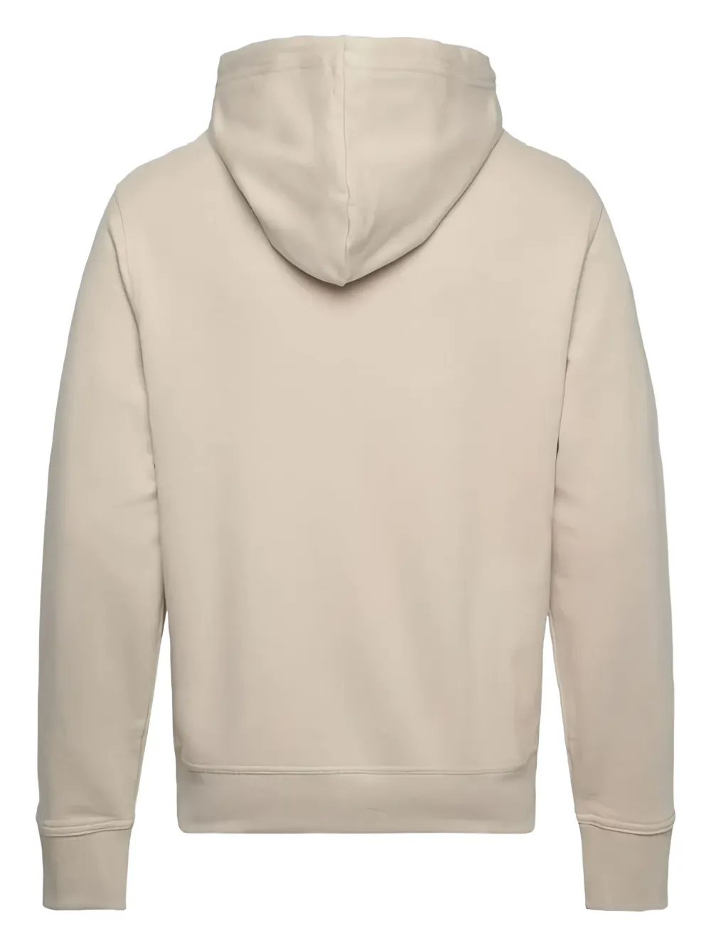 Hugo Boss Logo-print Hoodie In Neutral