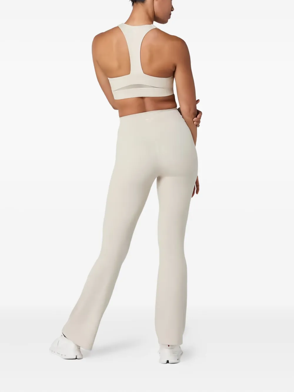Squatwolf Flared Performance Trousers In Neutral