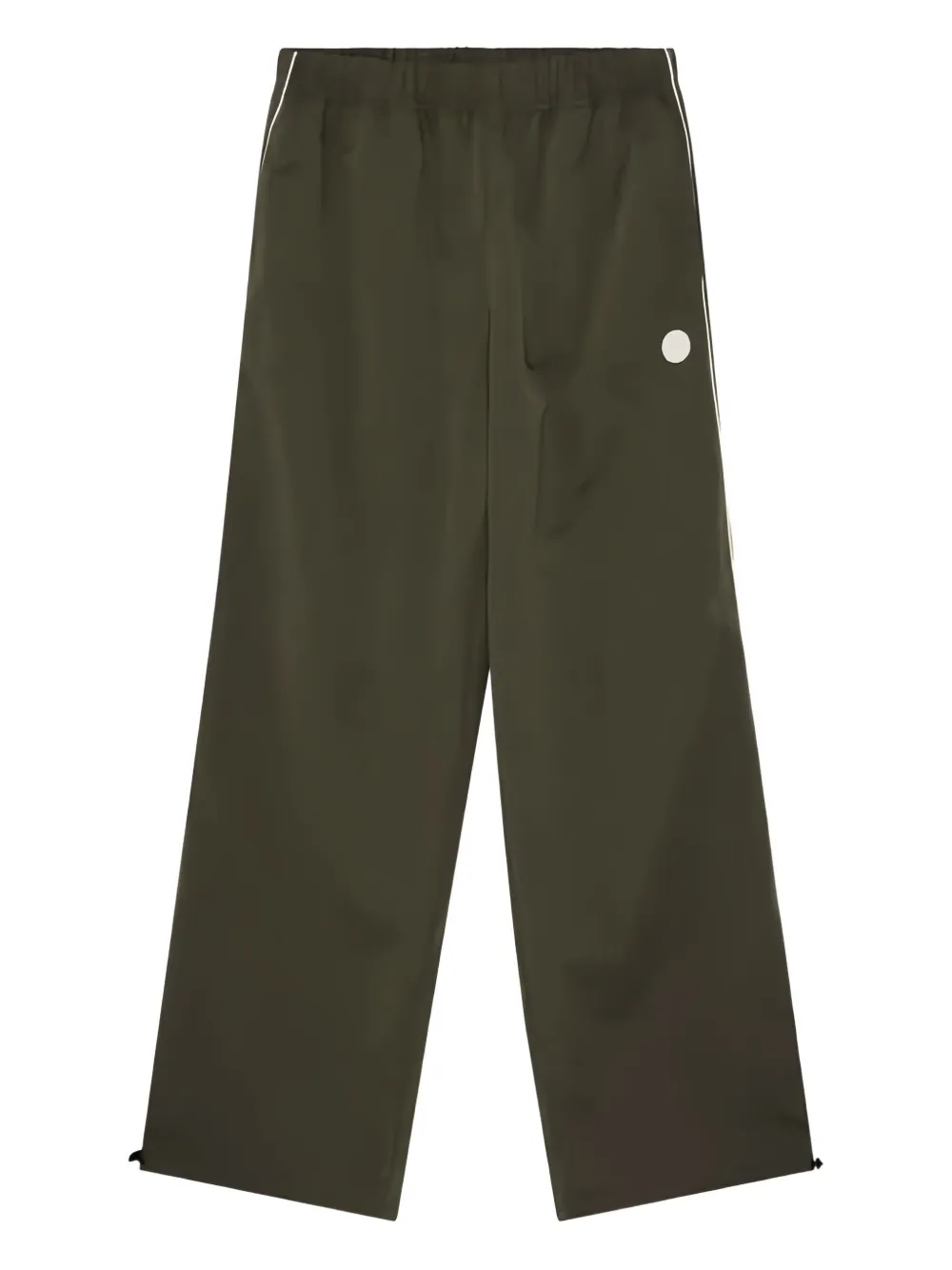 P.e Nation Switchback Piping-detail Track Pants In Green
