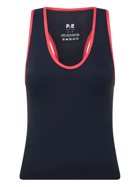 P.E Nation Renewal contrast-trim performance tank top