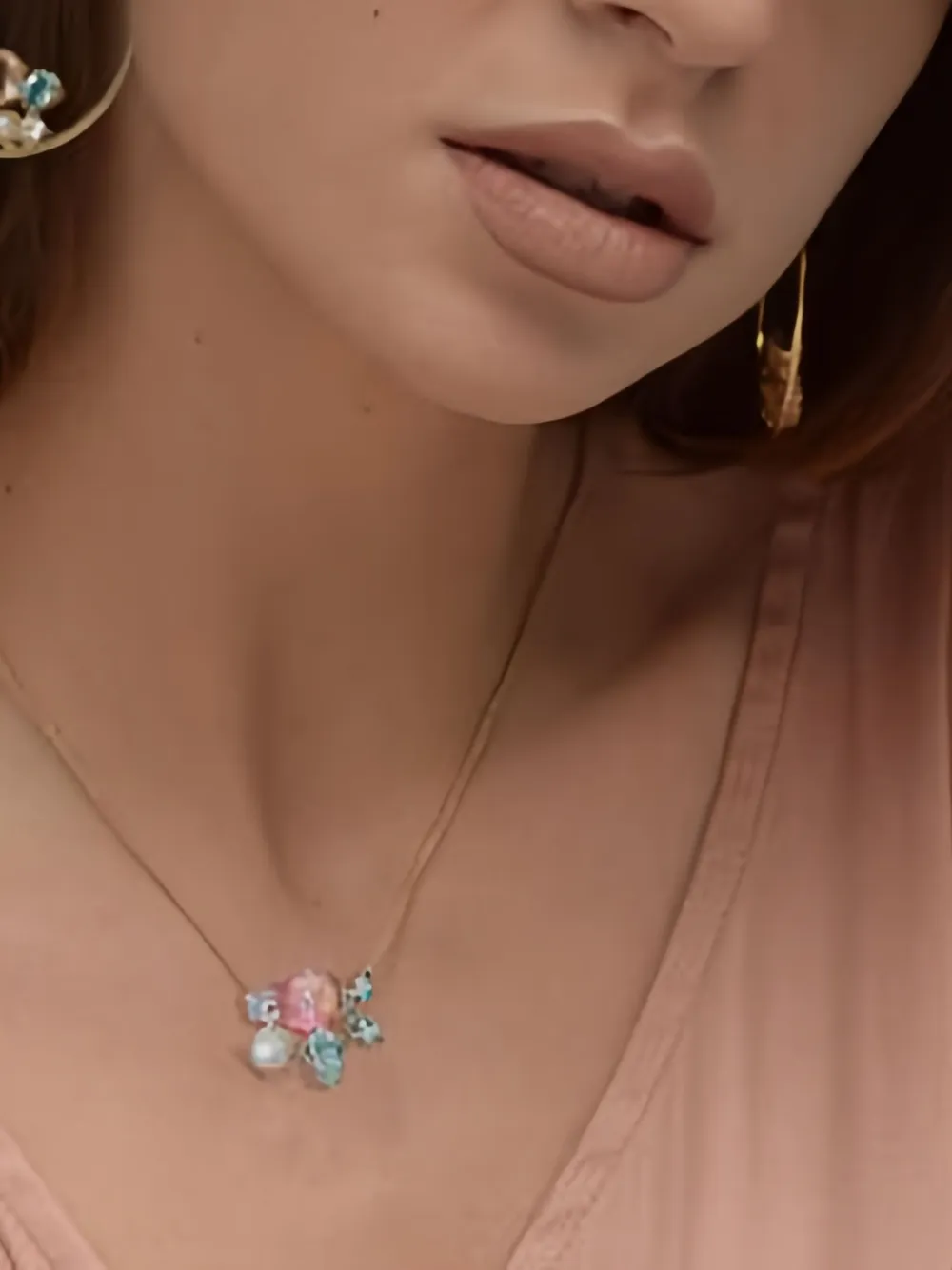 Atelier Mon Candy Cabana Necklace In Gold
