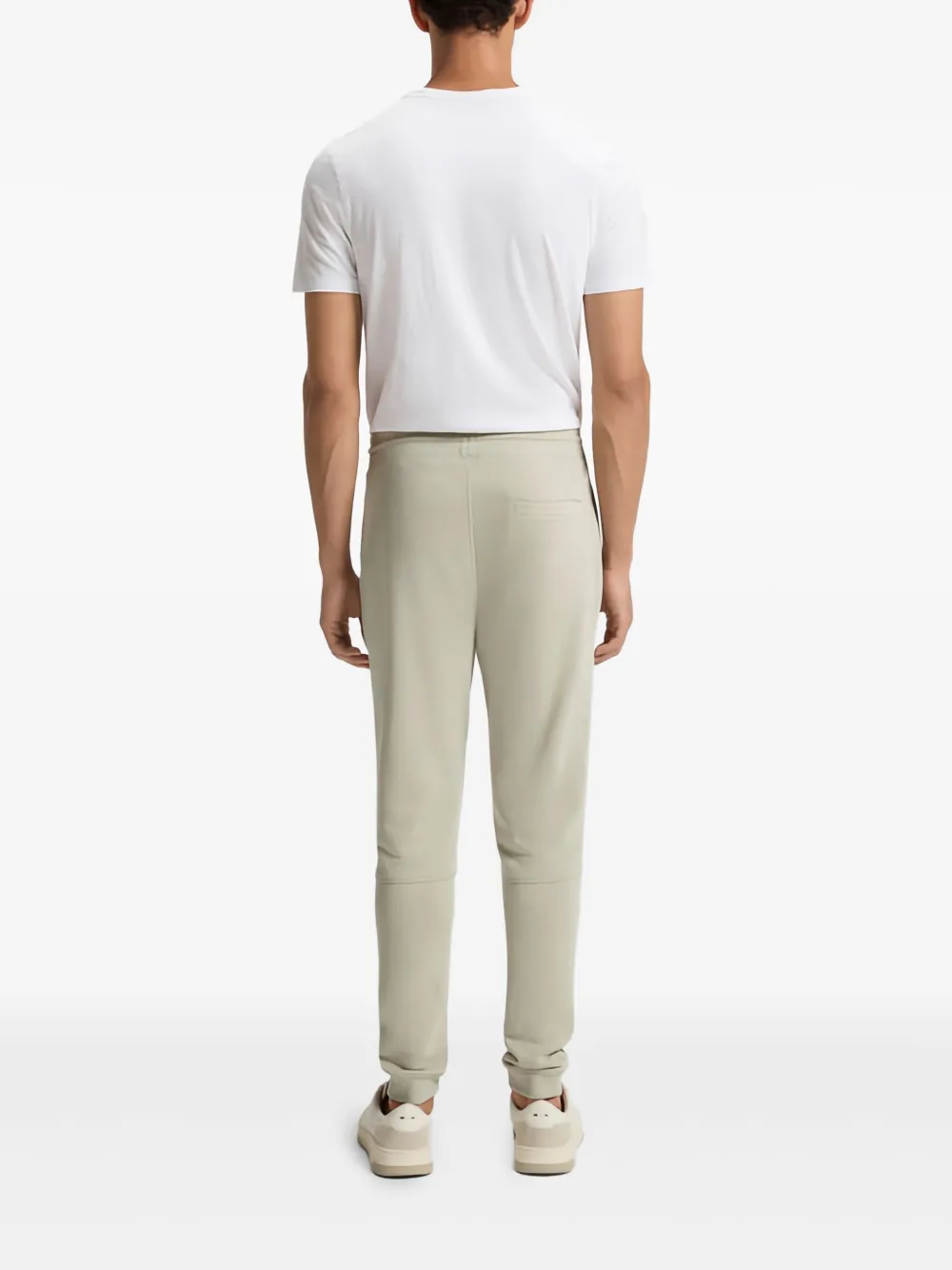 Hugo Boss Drawstring Trousers In White