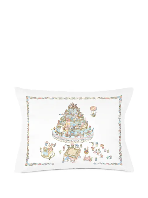 Atelier Choux cake print cushion cover