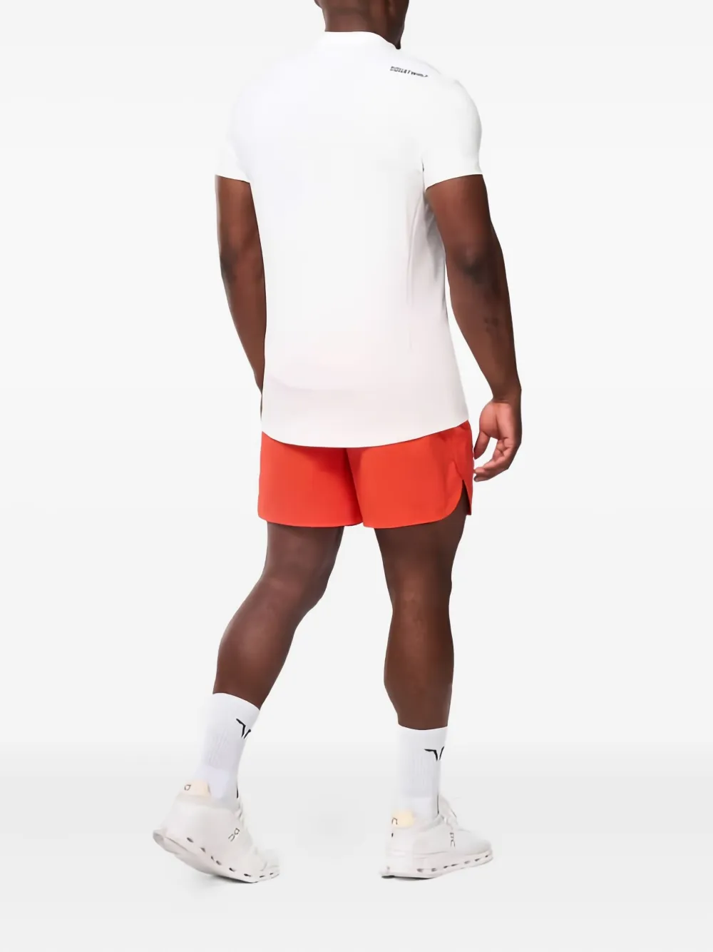 Squatwolf Summerlite V-neck Short-sleeve T-shirt In White