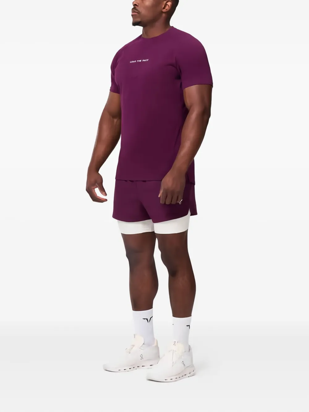 Squatwolf Statement Raglan T-shirt In Purple