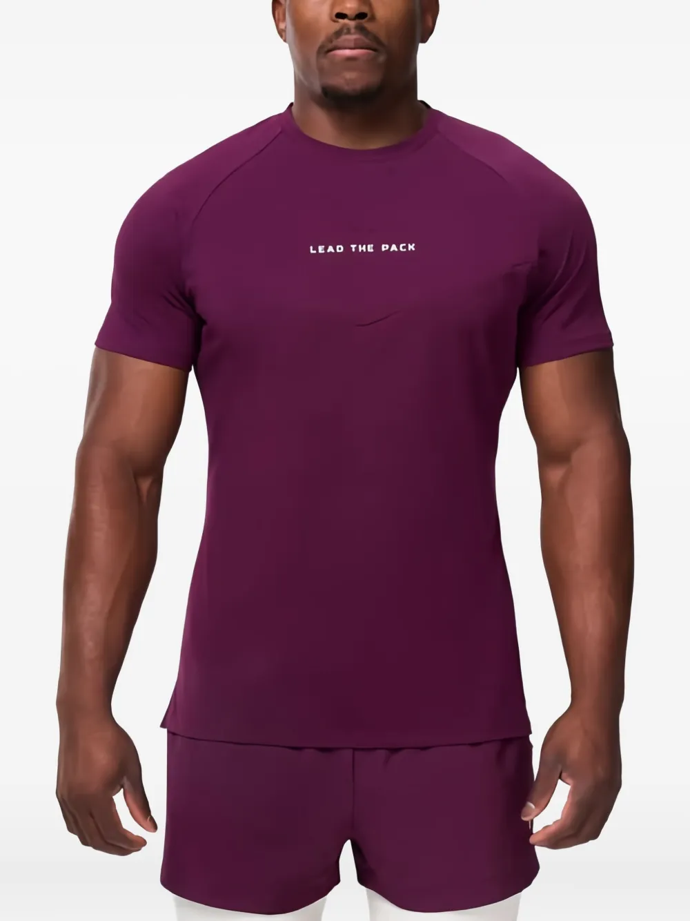 SQUATWOLF playera Statement | morado | Image 1