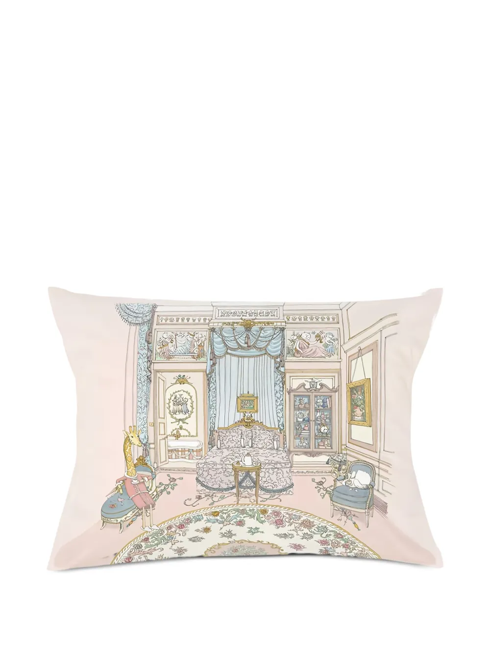 Atelier Choux housse de coussin imprimée | rose | Image 1