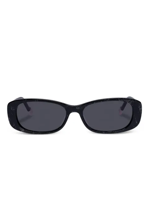 Le Specs rectangle frame sunglasses