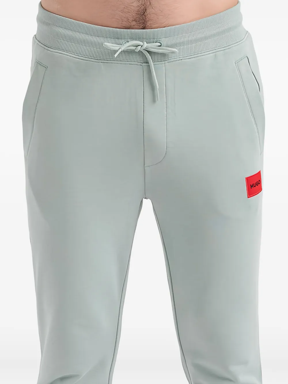Hugo Boss Logo-label Track Pants In Green