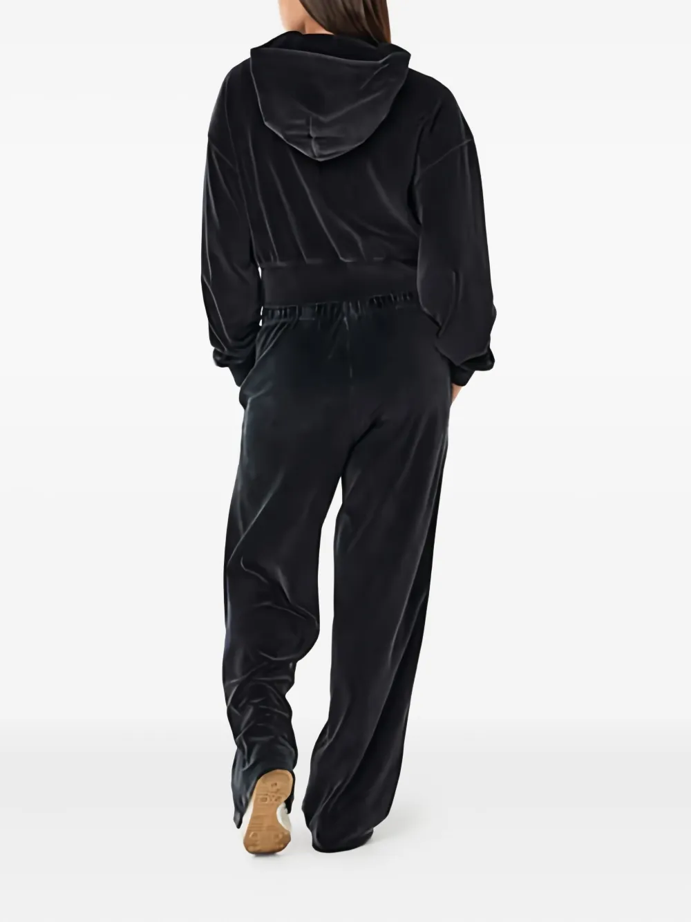 P.e Nation Zip-fastenning Hoodie In Black