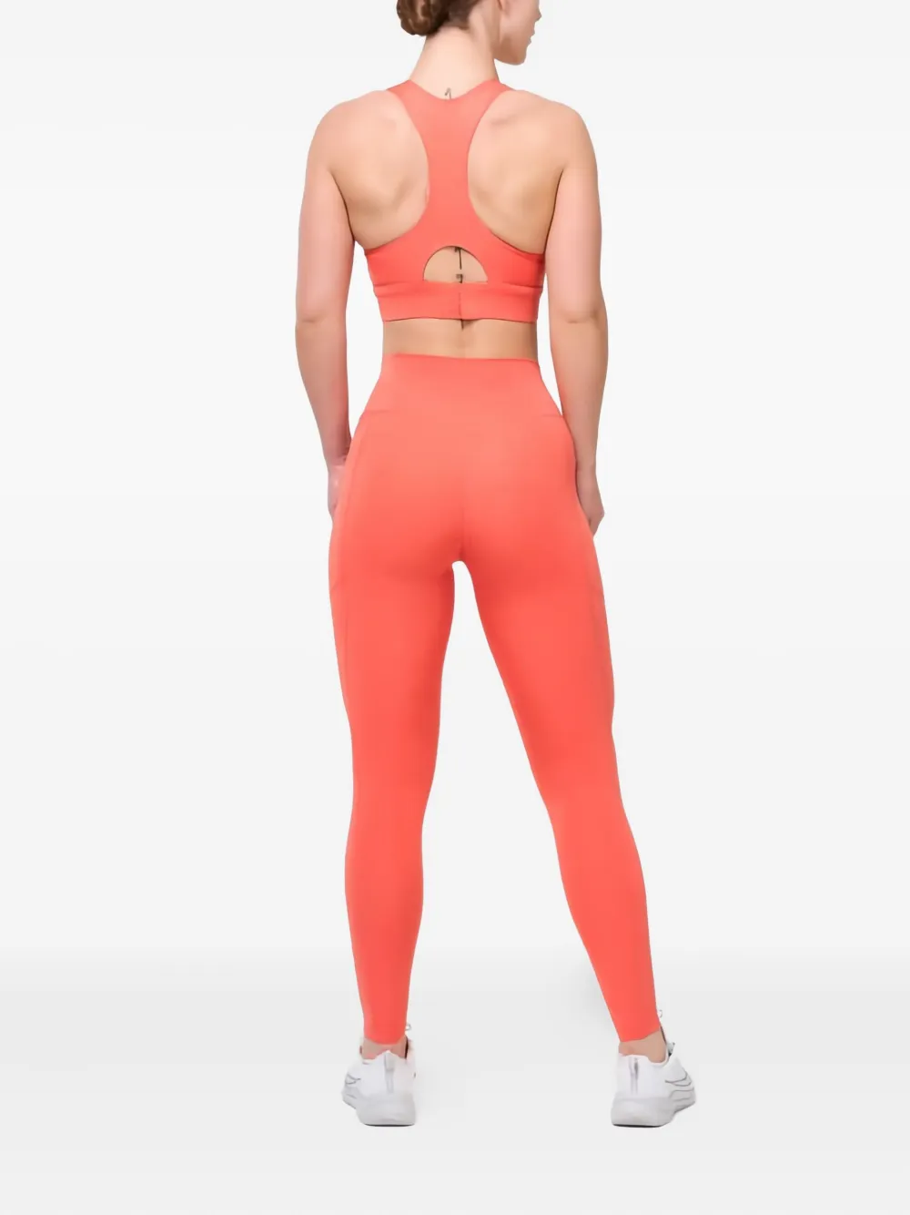 Squatwolf Essential High-impact Sports Bra In Orange