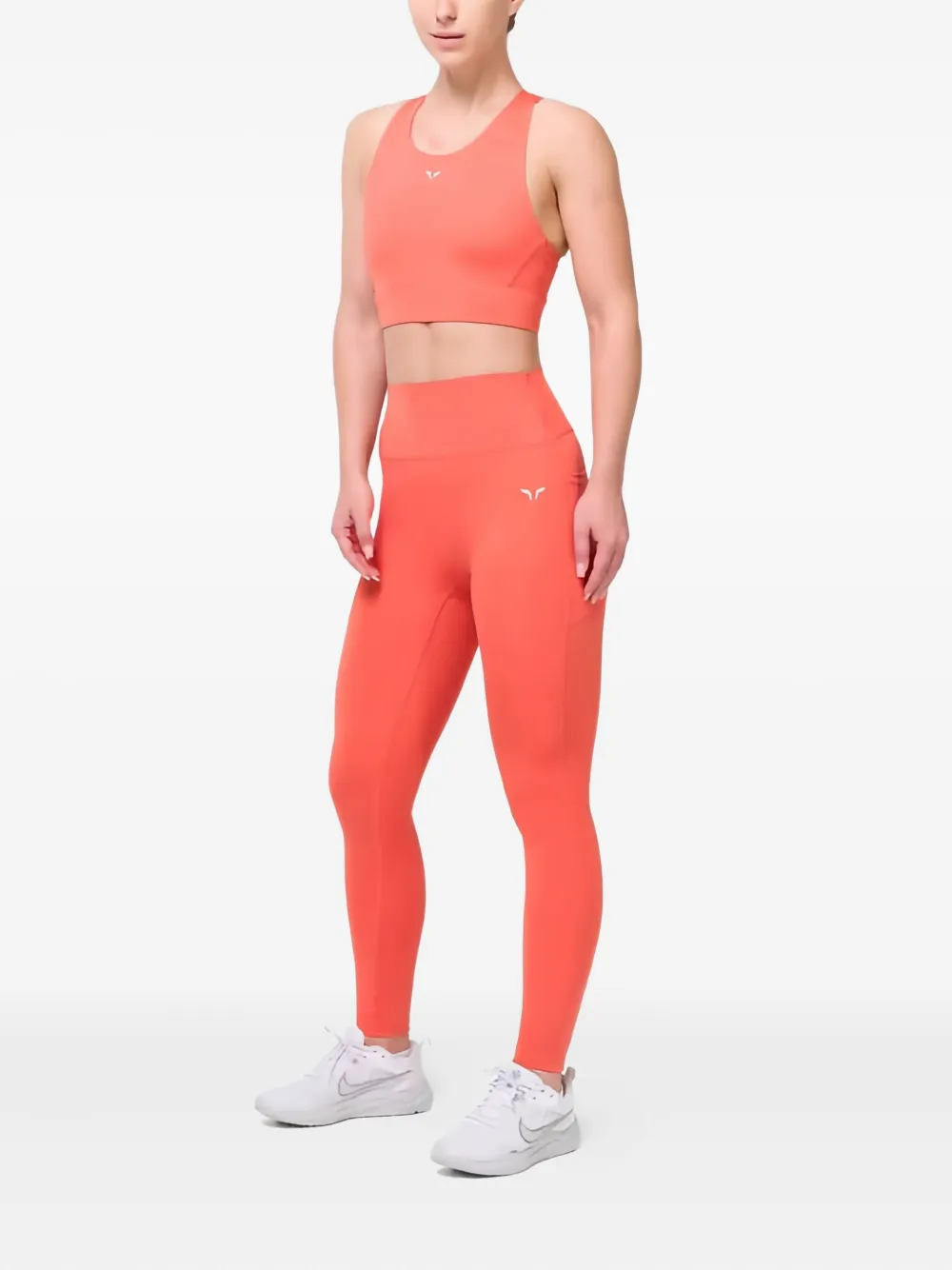 Squatwolf Essential High-impact Sports Bra In Orange