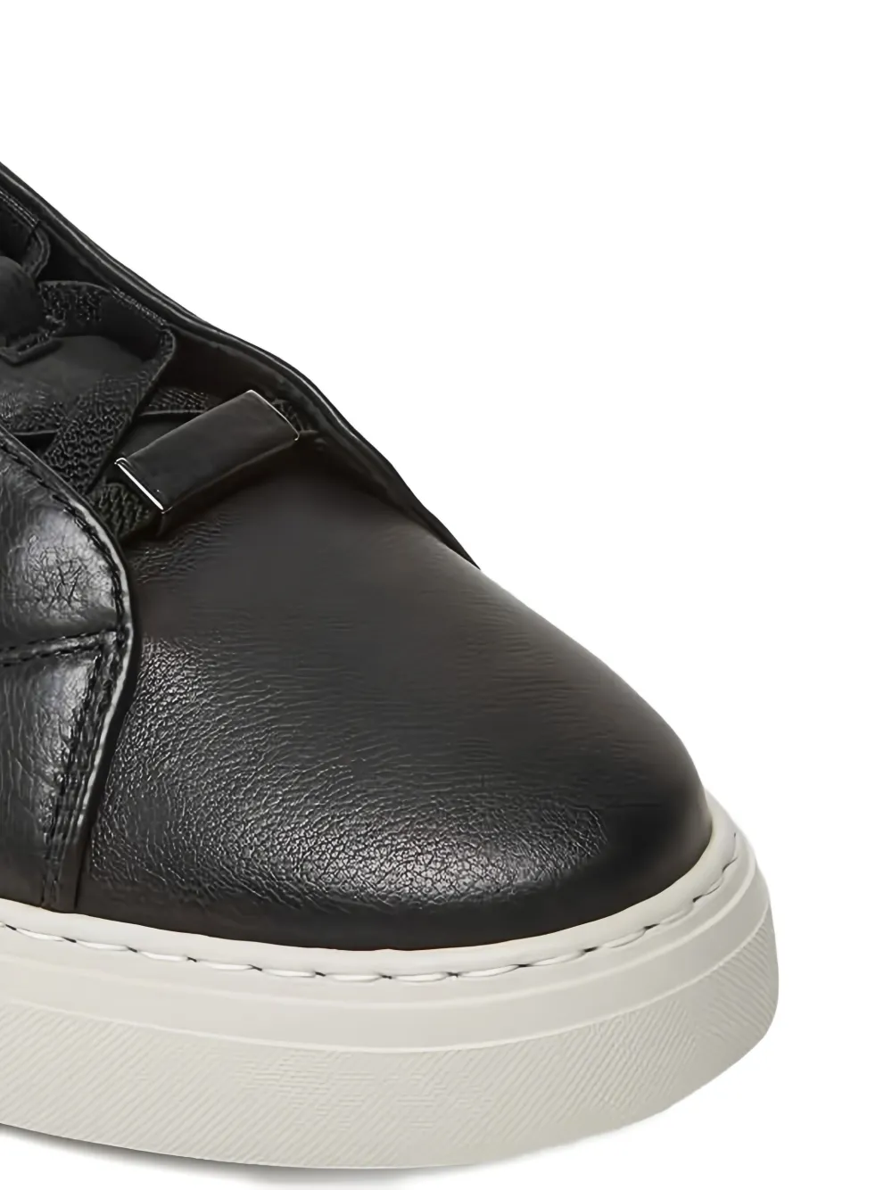 BOSS Gary leren sneakers Zwart