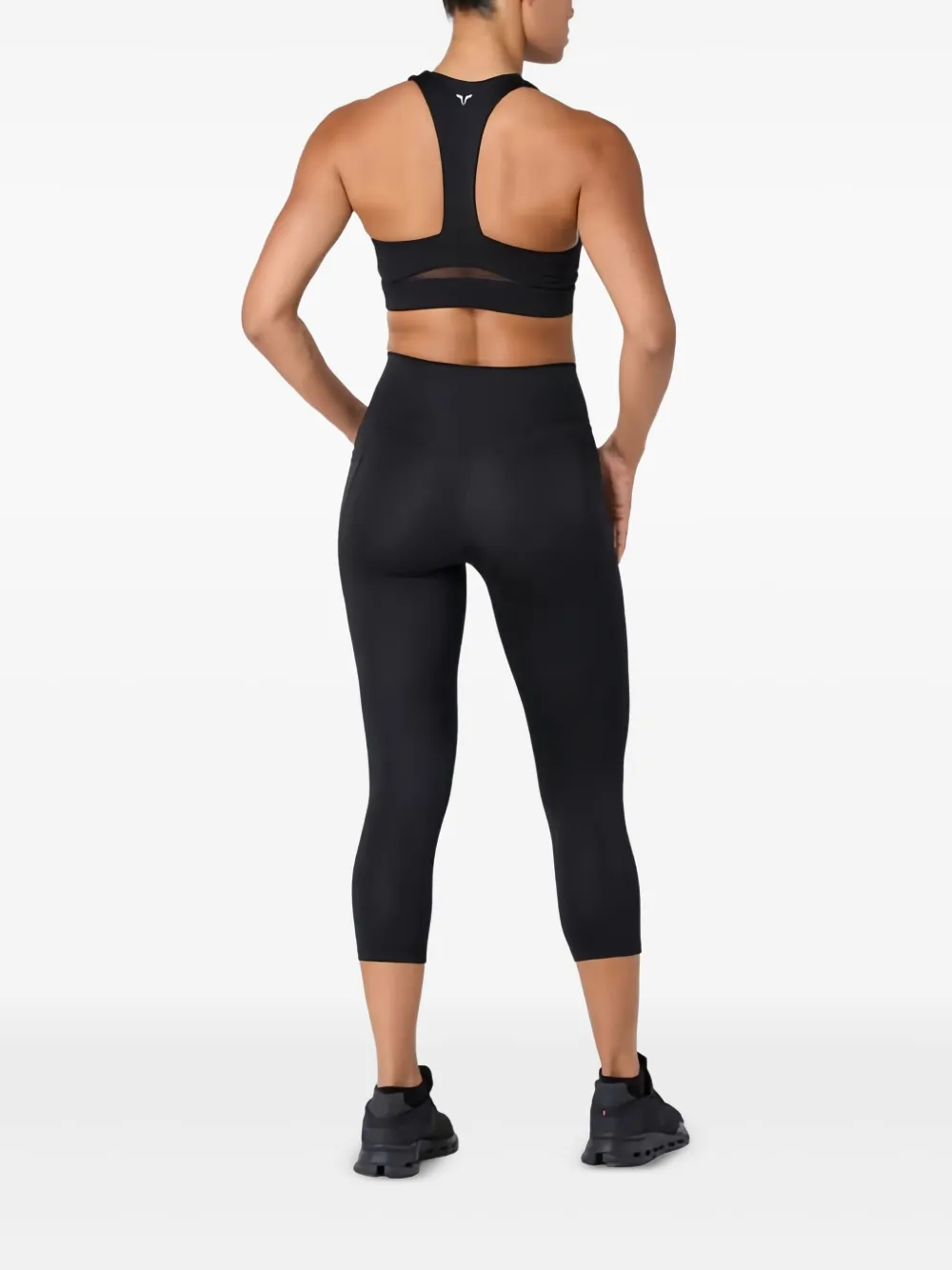 SQUATWOLF Performance legging met logodetail Zwart