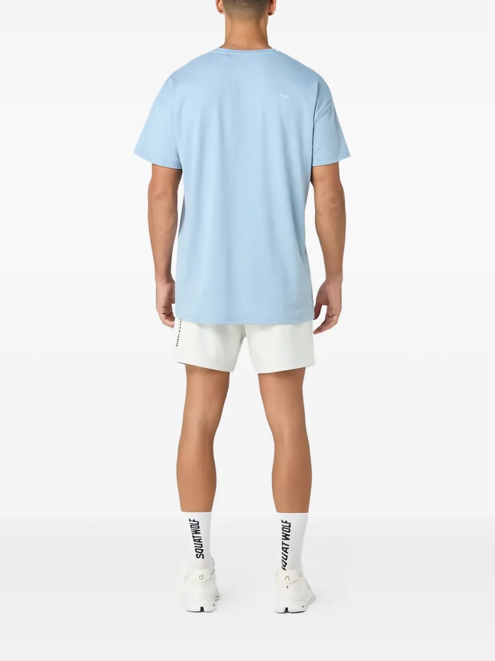 Squatwolf Short-sleeve Logo-detail T-shirt In Blue