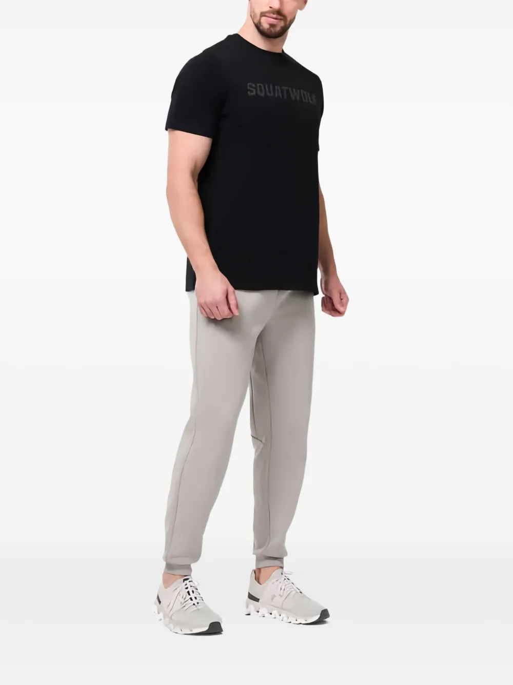 Squatwolf Short-sleeve Crew-neck T-shirt In Black