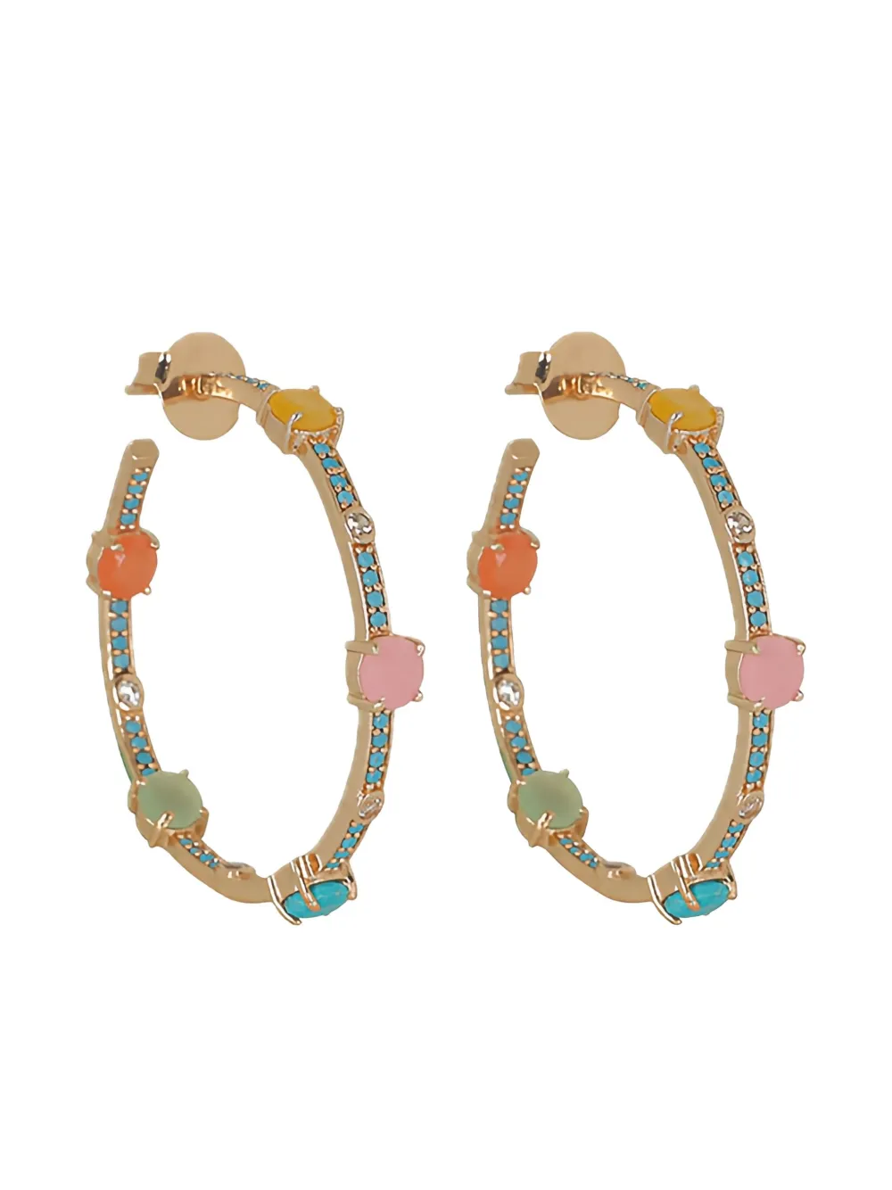 ATELIER MON arracadas en pavé | dorado | Image 1