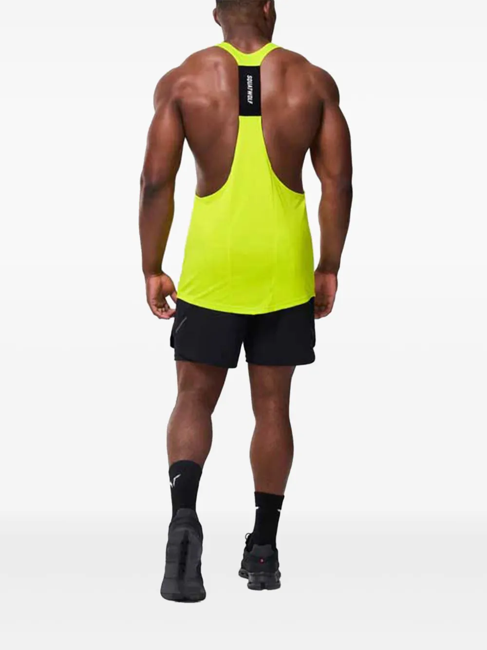 Squatwolf Next Gen Dryflex Stringer Vest In Green
