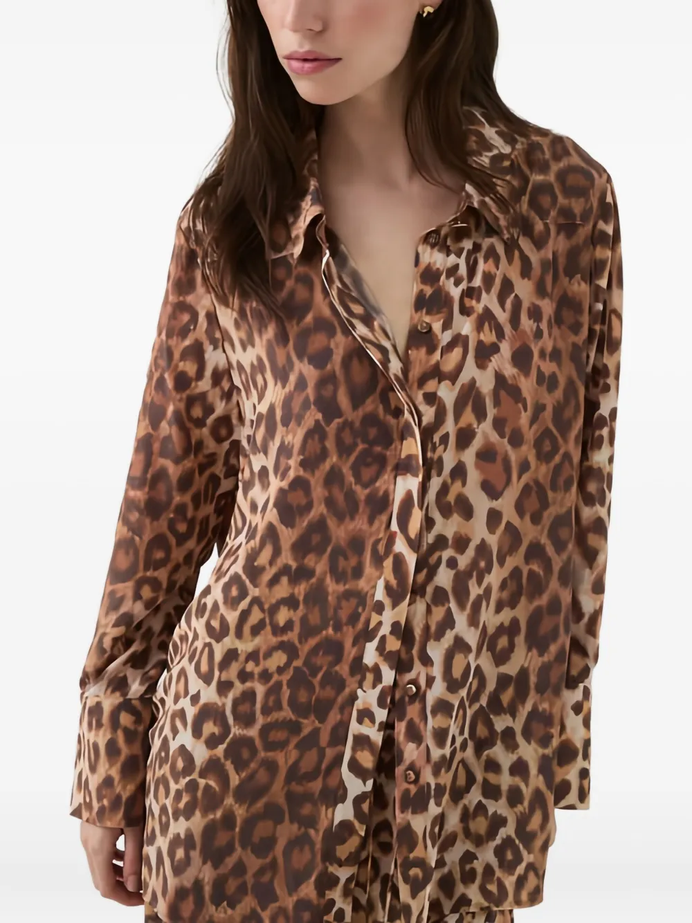 Aje Atomic Shirt In Brown
