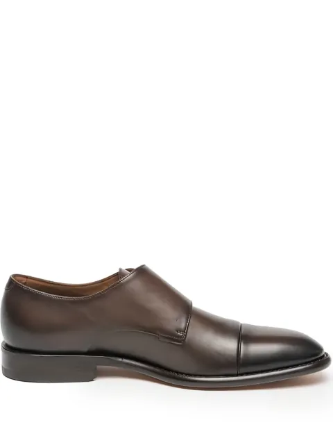 BOSS zapatos monk con hebillas