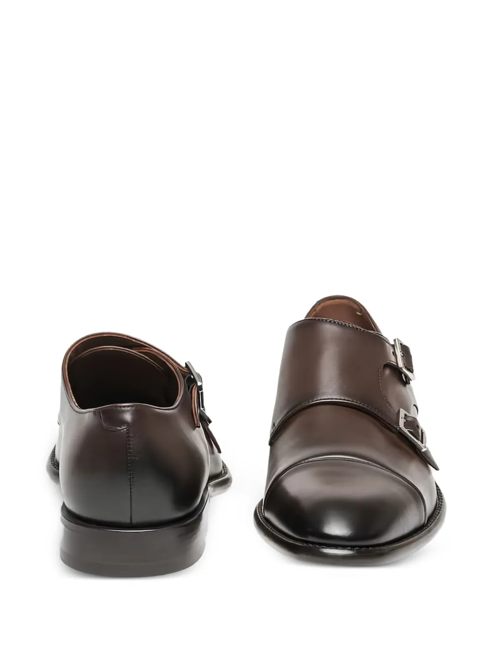 BOSS Gespschoenen Bruin