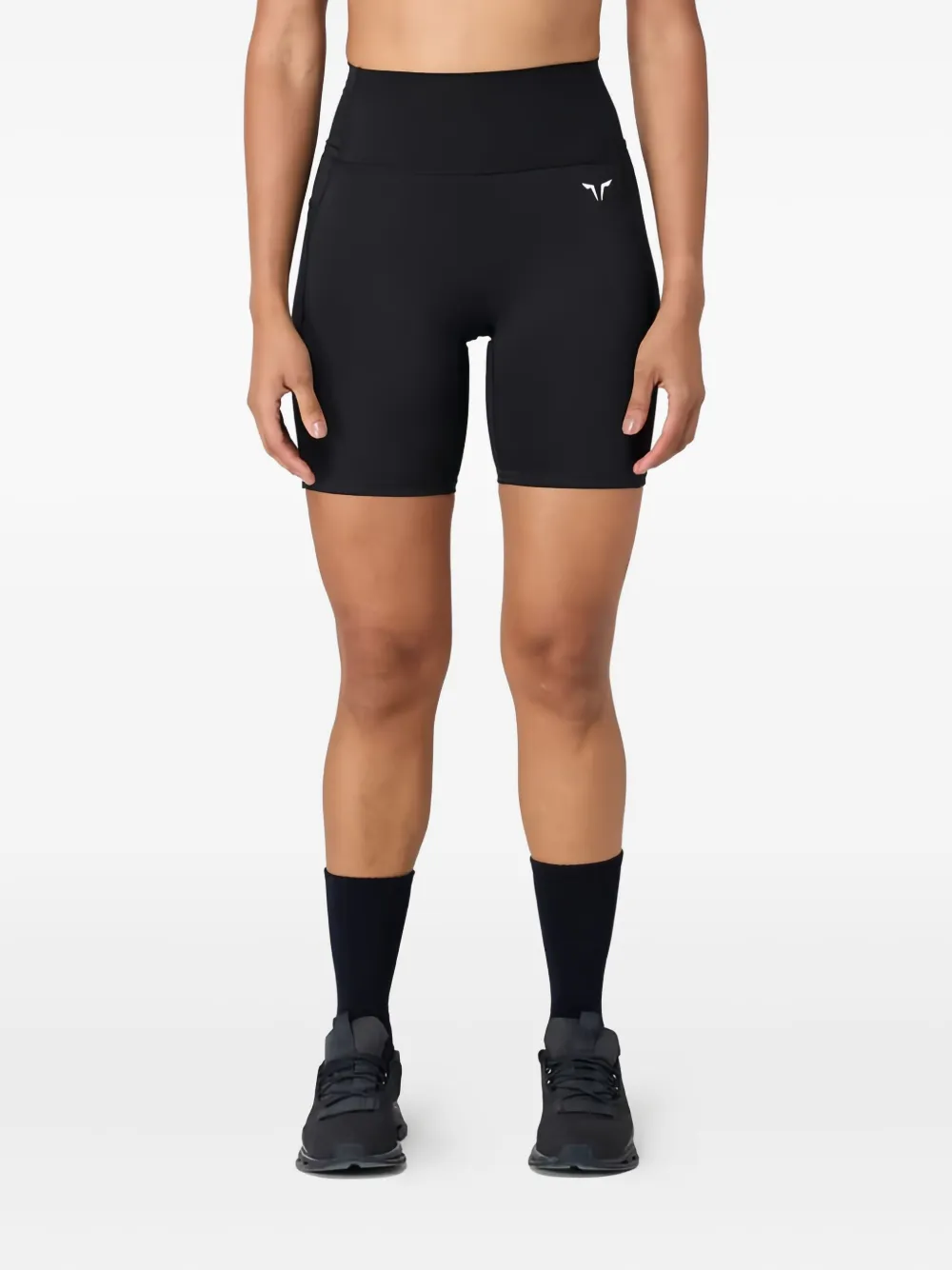 Squatwolf Logo-detail Compression Shorts In Black