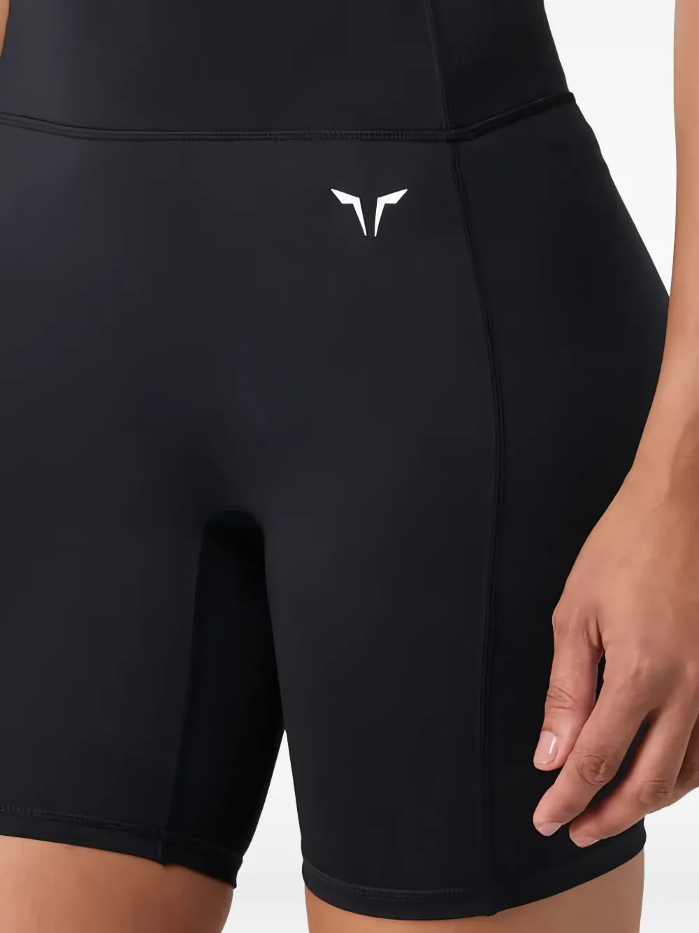 Squatwolf Logo-detail Compression Shorts In Black