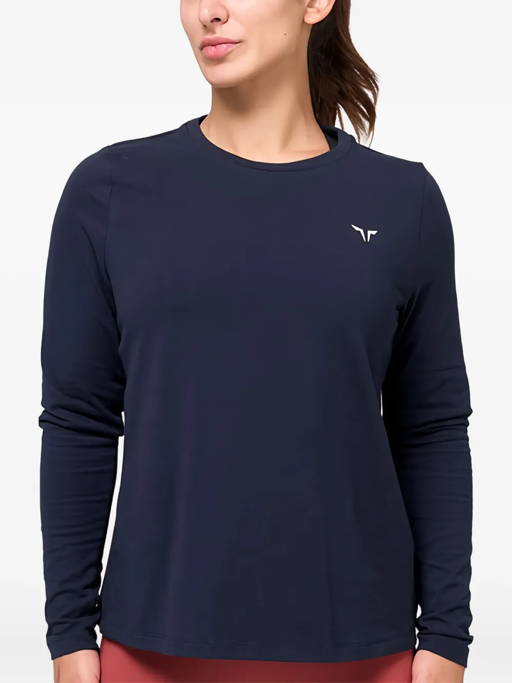 SQUATWOLF Langarmshirt mit Logo - Blau