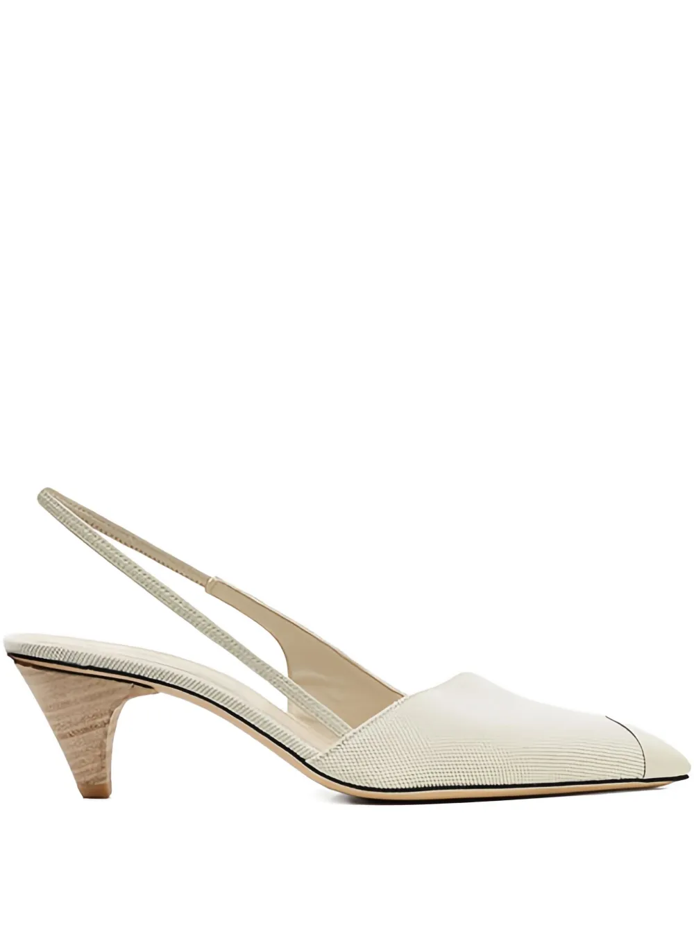 IRO Slingback pumps met kegelhak Beige