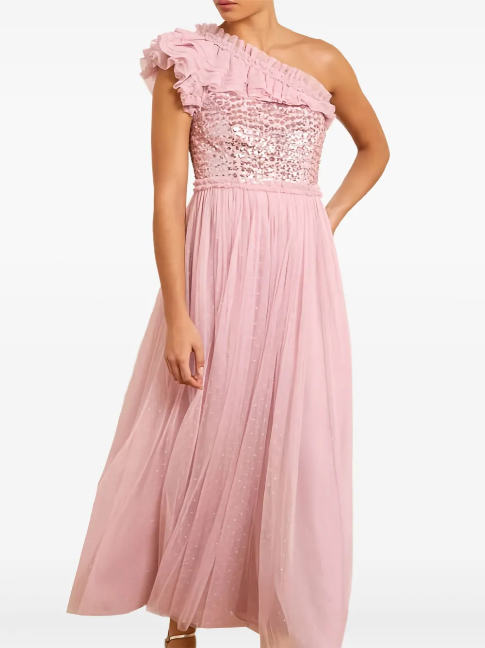 Needle & Thread Raindrop sequin ruffled gown | Evening Dresses | Image 2