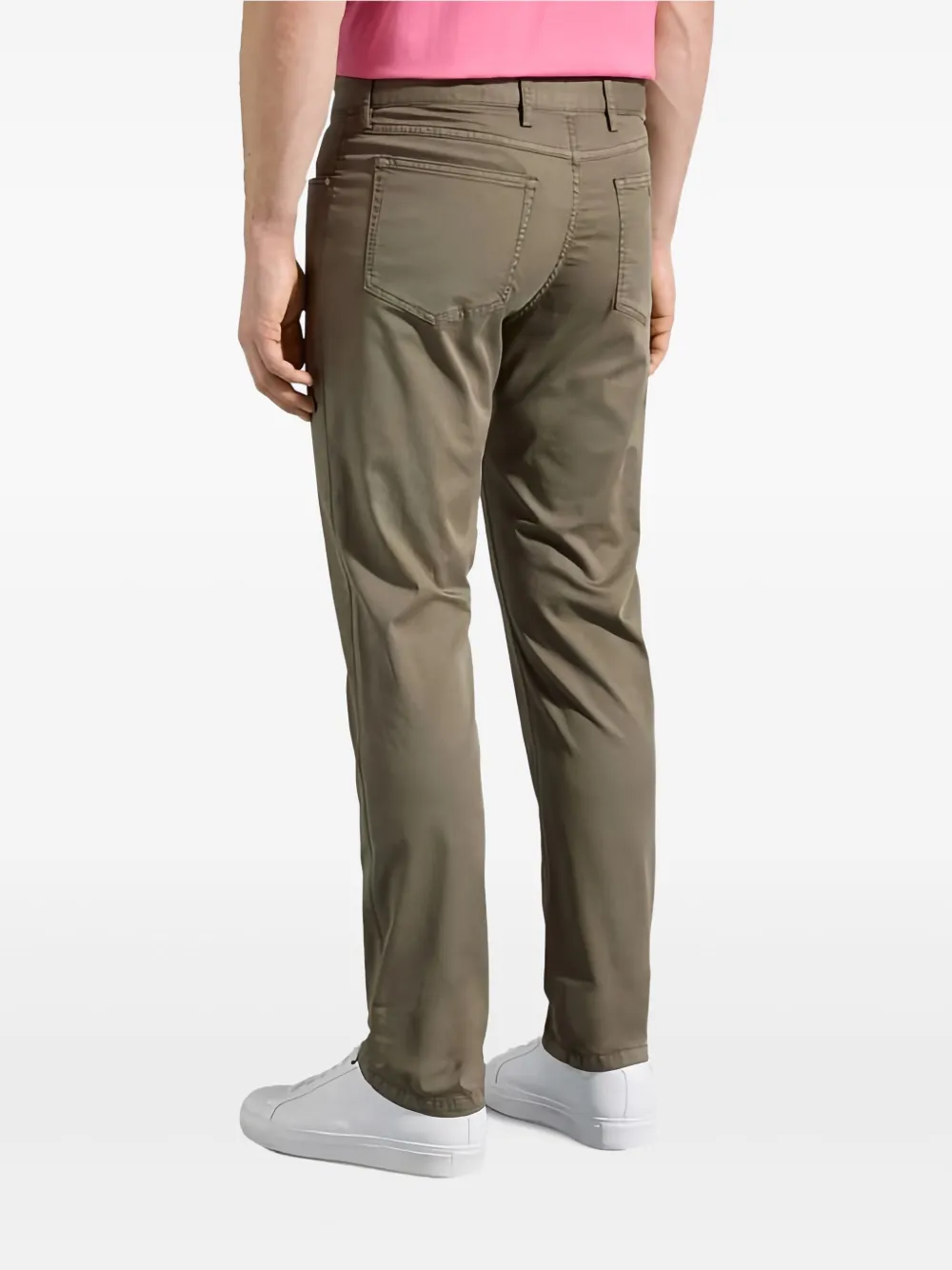 Paul & Shark Broek met vijf zakken Groen