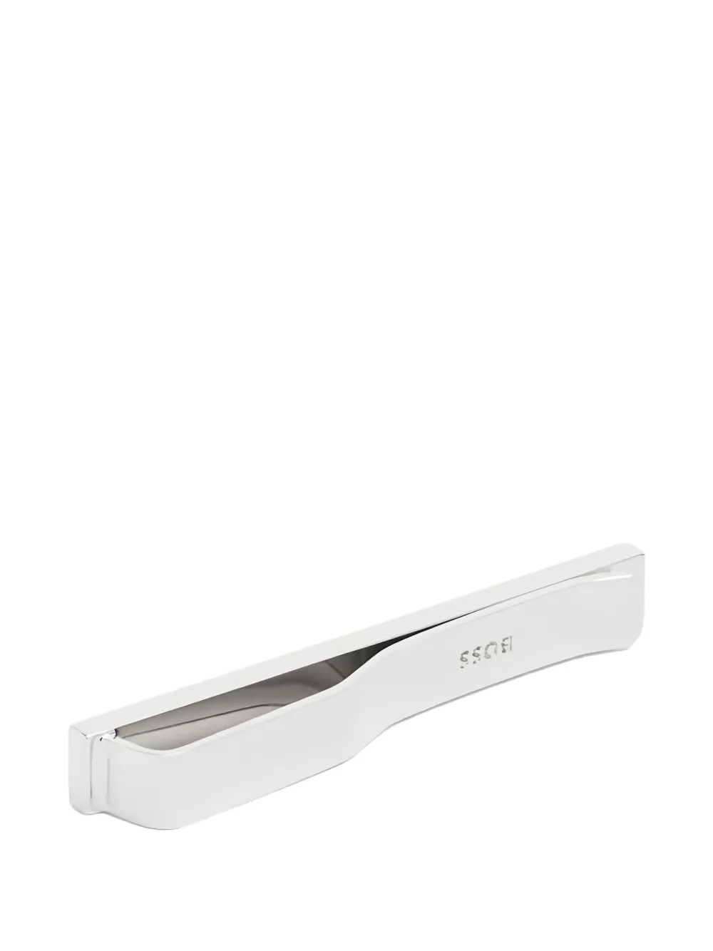 Hugo Boss Tie-clipe Round Logo Cufflinks In Black