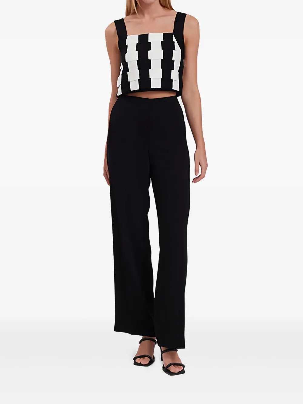 Anne Fontaine Argan broek - Zwart